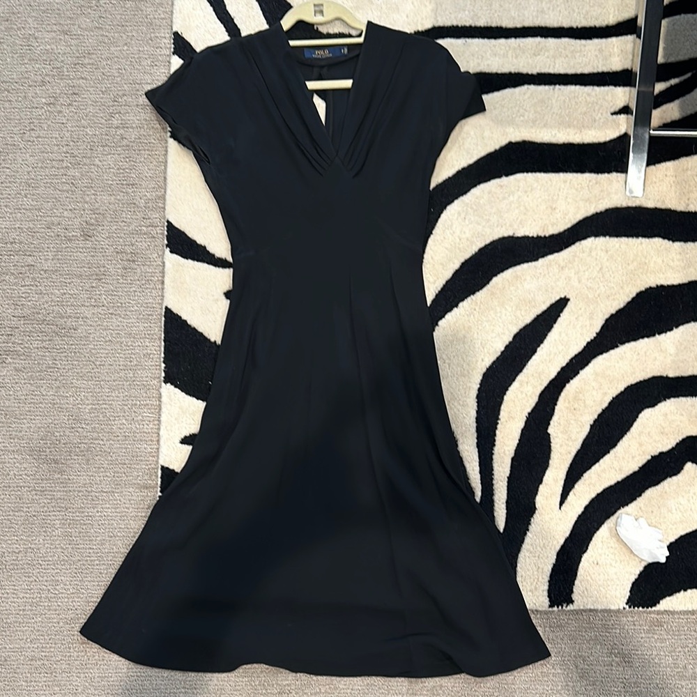 Polo Ralph Lauren Elegant Black Dress